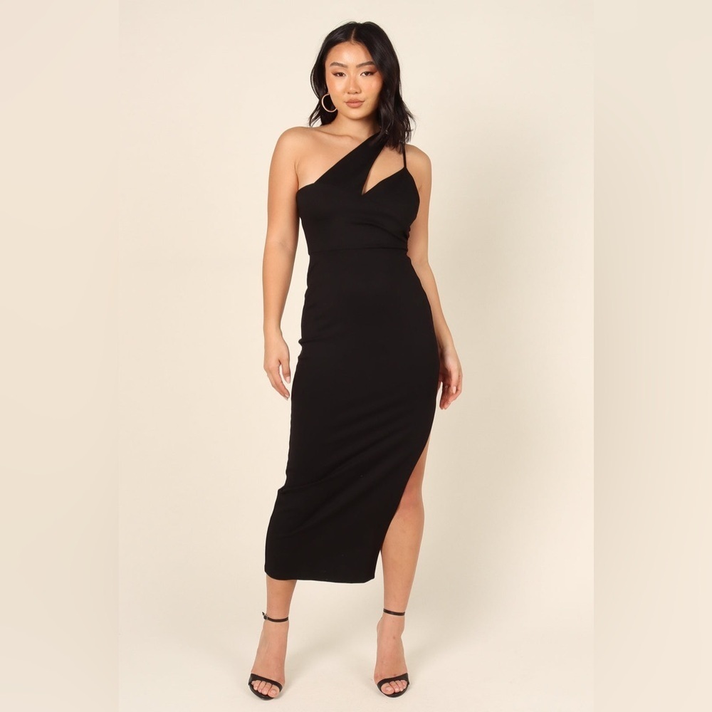 PETAL & PUP JOLIE DRESS - BLACK SIZE 6 B3102